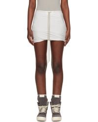 Rick Owens - Off- Temple Buds Shorts - Lyst