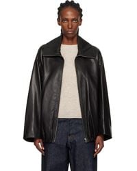 Nour Hammour - Noah Easy Leather Jacket - Lyst