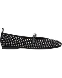 JW Anderson - Crystal-Embellished Ballet Flats - Lyst