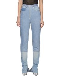 BONBOM - Slit Bottom Jeans - Lyst