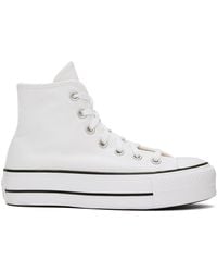 Converse - Chuck Taylor All Star Canvas Platform High Top Sneakers - Lyst