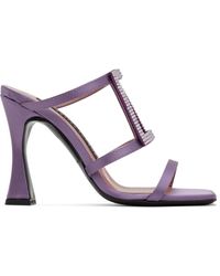 Les Petits Joueurs - Hoya Heeled Sandals - Lyst