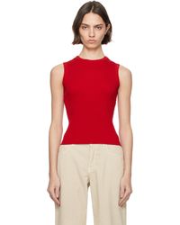 Flore Flore - レッド Esmé タンクトップ - Lyst