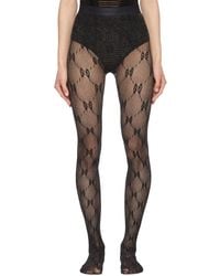 Gucci - GG Tulle Tights - Lyst