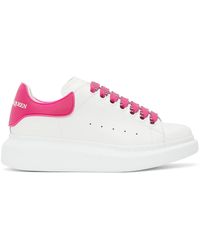 alexander mcqueen pink and white