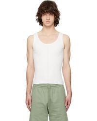 Dries Van Noten - Rib Knit Tank Top - Lyst