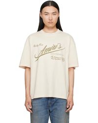 Amiri - Off- Quality Goods' Oversized T-Shirt - Lyst