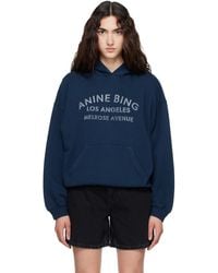 Anine Bing - Harvey 'Melrose' Stencil Hoodie - Lyst