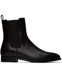 The Row - Black Grunge Boots - Lyst