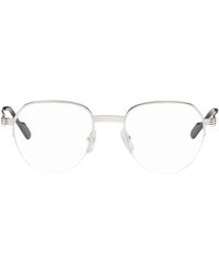 Cartier - Silver Round Glasses - Lyst