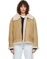 Nour Hammour - Portia Shearling Jacket - Lyst