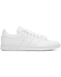 adidas Originals Off-white Stan Smith Lux Sneakers in Black for Men | Lyst