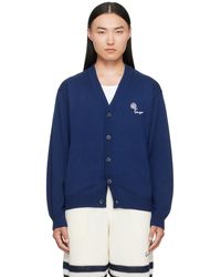KENZO - Paris Tulip' Embroidered Cardigan - Lyst