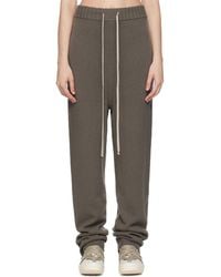 Rick Owens - Concordians Rasato Cashmere Knit Lounge Pants - Lyst