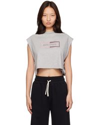 Palm Angels - Studded Box Logo Tank Top - Lyst