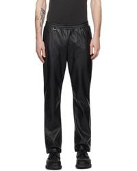 Sophnet - Standard Easy Faux-Leather Trousers - Lyst
