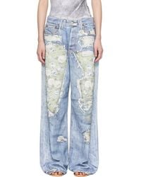 Acne Studios - Trompe-L'Oeil 1981 Jeans - Lyst