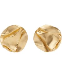 Completedworks - Ssense Exclusive Brushed Earrings - Lyst