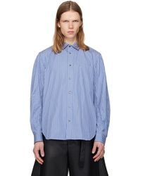Sacai - Poplin Shirt - Lyst