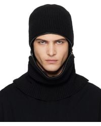 【関税込み】VAQUERA ブラック ジッパー バラクラバ メンズ Julius オフホワイト ジッパー バラクラバ ブラック | Lyst