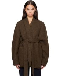 Lauren Manoogian - Khaki Coto Cardigan - Lyst
