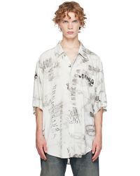 Balenciaga - Off- S/S Minimal Shirt - Lyst