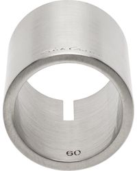 Rick Owens - Slitted Thumb Ring - Lyst