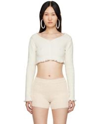 Jacquemus - Off-taupe 'la Maille Santon' Sweater - Lyst