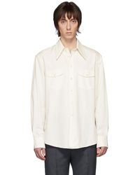 Lemaire Off-white Western Shirt