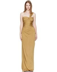 Tom Ford - One Shoulder Twist Front Evening Maxi Dress - Lyst