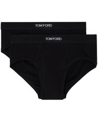 Tom Ford - Ensemble de deux slips noirs - Lyst