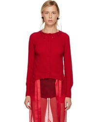 Simone Rocha - Embellished Cashmere Cardigan - Lyst