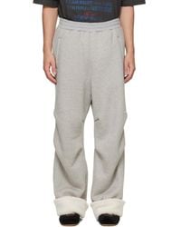 we11done - Sherpa Fleece Sweatpants - Lyst