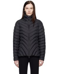 Moncler - Grange Diagonal-Quilted Short Down Jacket - Lyst