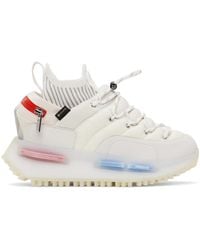 Moncler - Baskets nmd blanches - moncler x adidas originals - Lyst