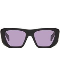 Prada - Large Square Symbole Sunglasses - Lyst