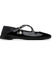 Jimmy Choo - Ballerines Eleri Noires - Lyst