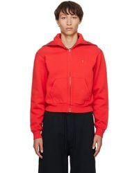 Abra - Zipped Up Neck Hoodie - Lyst