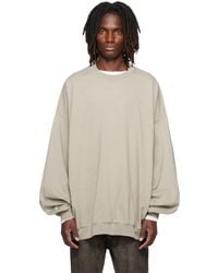 Rick Owens - Tower Hun Crewneck Sweatshirt - Lyst