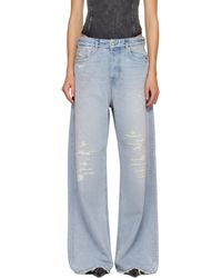 DIESEL - ブルー 1996 D-Sire リラックス ジーンズ - Lyst