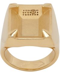 MM6 by Maison Margiela - Unexisting Stone Ring - Lyst