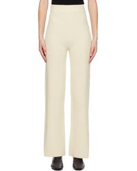 DRAE - Off- Ribbed Lounge Pants - Lyst