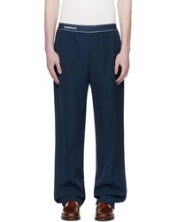 CASABLANCA - Wool Sports Trousers - Lyst