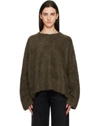 TOTEME - Boxy Alpaca Knit Sweater - Lyst