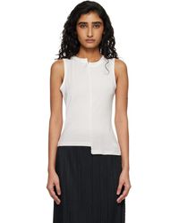 Y-3 - Off- Dip Dye Tank Top - Lyst