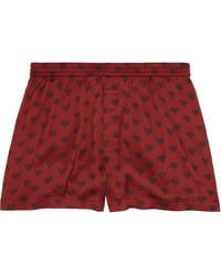Skims - Sleep Sateen Boxers - Lyst