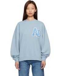 Anine Bing - Miles Oversized Letterman Sweatshirt - Lyst