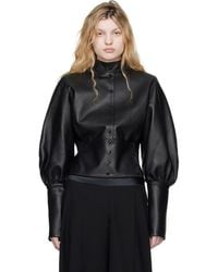 FIDAN NOVRUZOVA - Elena Leather Jacket - Lyst