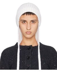 Marni - White Virgin Wool Beanie - Lyst