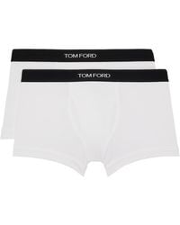 Tom Ford - Two-Pack Cotton Boxer Briefs - Lyst